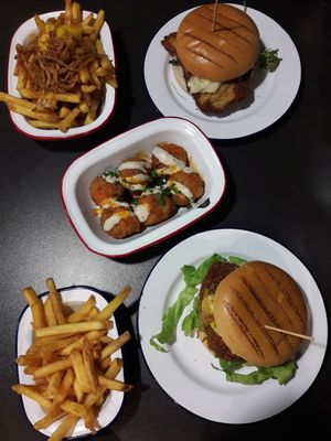 All the vegan junk food at V Rev Vegan Diner in Manchester