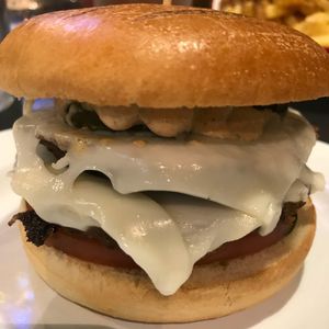 Double whopper!  at V Rev Vegan Diner in Manchester