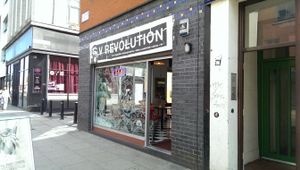 2014 at V Rev Vegan Diner in Manchester