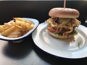 Hard to beat vurger! at V Rev Vegan Diner in Manchester