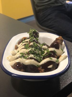 Bbq wings at V Rev Vegan Diner in Manchester