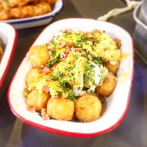 Taty tops at V Rev Vegan Diner in Manchester