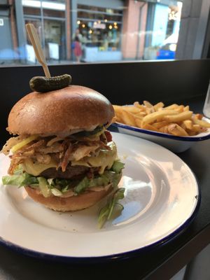 Died and came back again was so good at V Rev Vegan Diner in Manchester