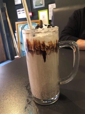 Cookies & cream shake  at V Rev Vegan Diner in Manchester