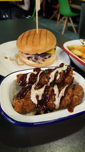 Wingz at V Rev Vegan Diner in Manchester