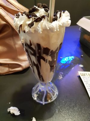 Cookies & cream shake  at V Rev Vegan Diner in Manchester