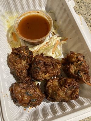 Pakora  at Hot Million Indian Cuisine in Calgary