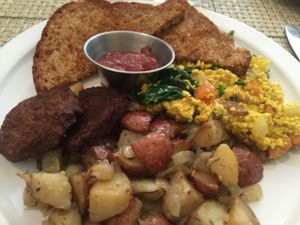 Sunday brunch at Detroit Vegan Soul - East in Detroit