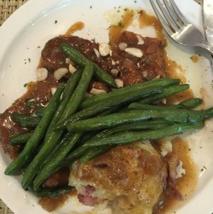 smothered loaf in gravy thingy at Detroit Vegan Soul - East in Detroit