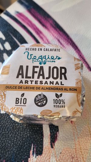 Tasty vegan treat at Olivia Coffee Shop in El Calafate