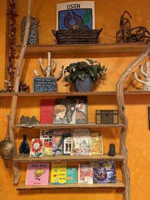 Books  at Life Alive Organic Cafe in Salem