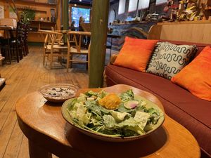 Peaceful at Life Alive Organic Cafe in Salem