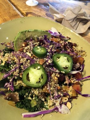 Buddha bowl   at Life Alive Organic Cafe in Salem