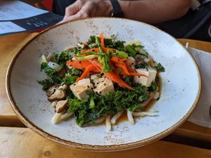 Fool 2 (delicious!) at Life Alive Organic Cafe in Salem