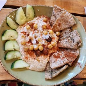 Pita at Life Alive Organic Cafe in Salem