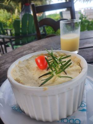 Escondidinho de cogumelos at Odoiá Maragogi Estalagem e Restaurante in Maragogi