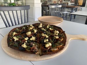 Vegan pizza   at theno  in Denizli