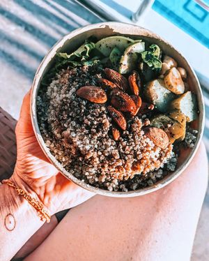 Quinoa salad at theno  in Denizli