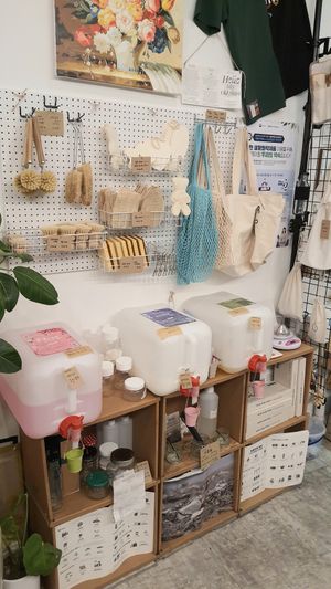 refill station at One Zeom Zero Waste Store - 원점 in Seoul