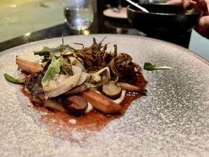 Not carrots!    at The Acorn in Vancouver