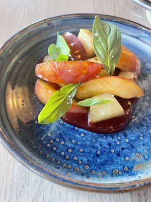 Seasonal Chef’s Tasting Menu (I should have taken notes)
  at The Acorn in Vancouver