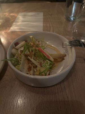 Tasting menu at The Acorn in Vancouver