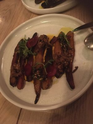 Carrots at The Acorn in Vancouver