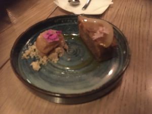 Dessert at The Acorn in Vancouver