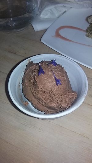 Vegan Chocolate Ice Cream at The Acorn in Vancouver