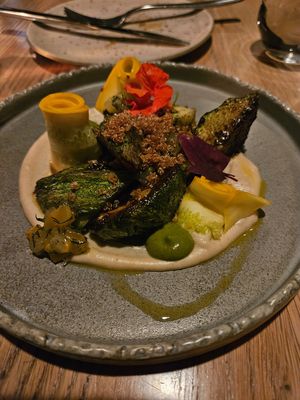 Squash dish  at The Acorn in Vancouver