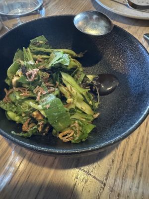 chefs choice menu  at The Acorn in Vancouver