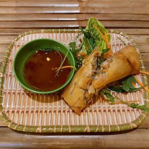 Frühlingsrolle vegan at Limika's House in Celle