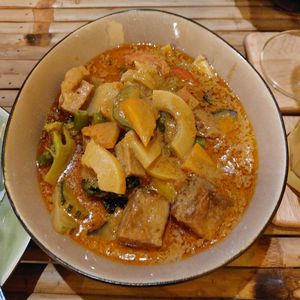 Rotes Curry vegan at Limika's House in Celle