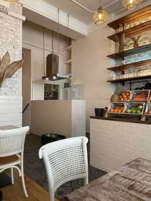 Inside  at Buur Deli in Dusseldorf