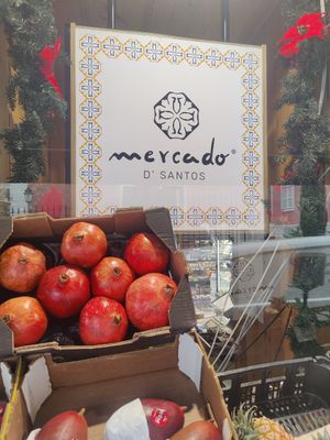 From the outside at Mercado de Santos in Lisbon