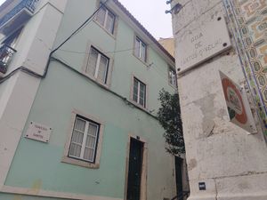 On the corner at Mercado de Santos in Lisbon