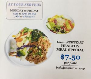 Lunch  at Heavenly Veggies in Guam