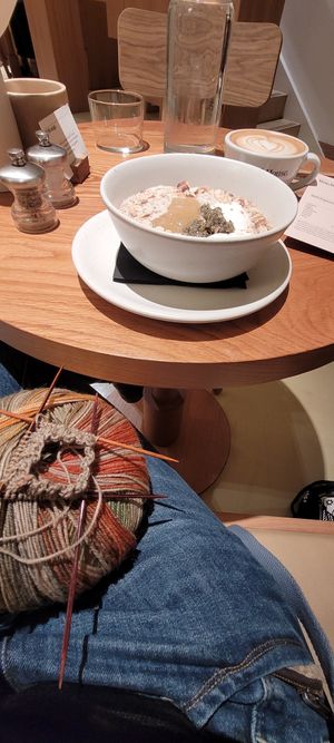 Overnight oats at WatchHouse in South East London