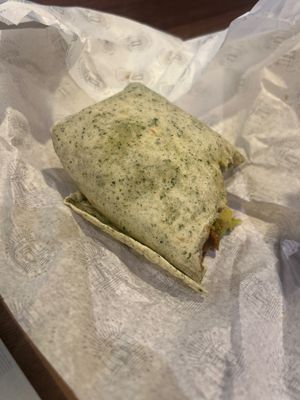 Great tofu breakfast burritos   at WatchHouse in South East London