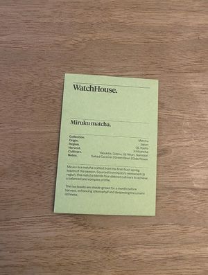   at WatchHouse in South East London