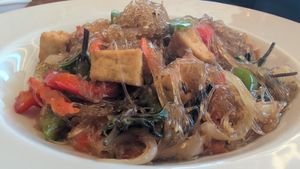 Basil pad won sen at Thai and I in Bunnell