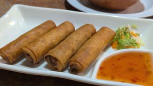 Crispy Rolls at Thai and I in Bunnell