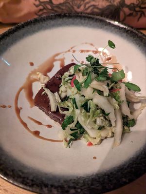 Tofu at The Bunch of Grapes in Pontypridd