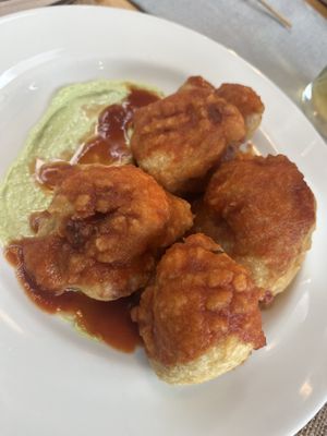 Cauliflower starter 2024  at The Bunch of Grapes in Pontypridd