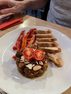 Sicilian caponata   at Roode Remise in Amsterdam
