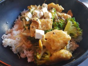 Curry rice at UDON - Splau in Barcelona