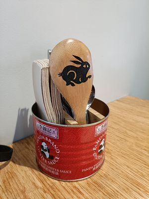 Table numbers are animals! at Ditto in Te Anau