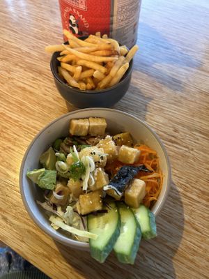 tofu sushi bowl  at Ditto in Te Anau