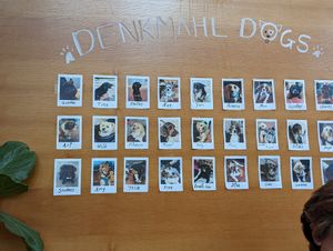 Denkmahl Dogs at DenkMahl Rösterei in Poessneck