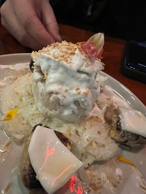 Coconut banana split  at Norah - Belmont in Portland